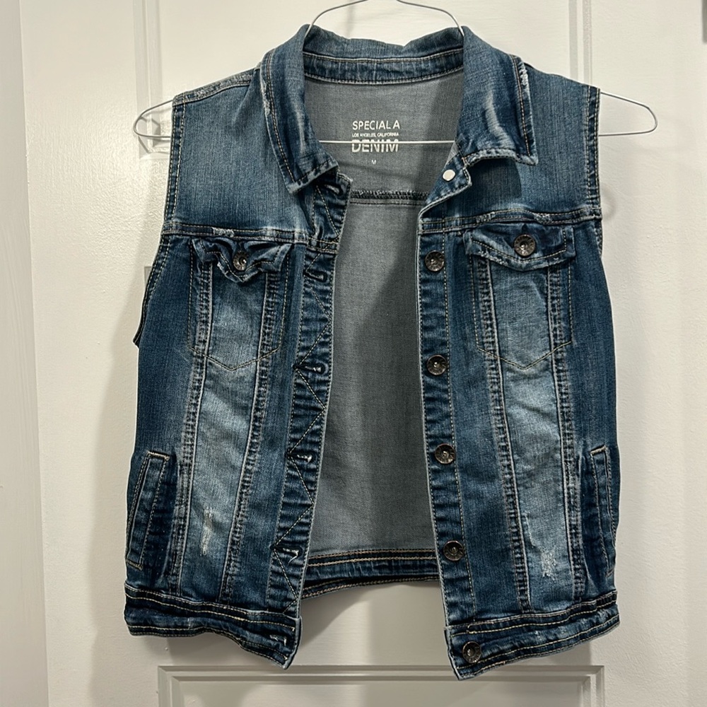 Special A Los Angeles, California Denim Vest